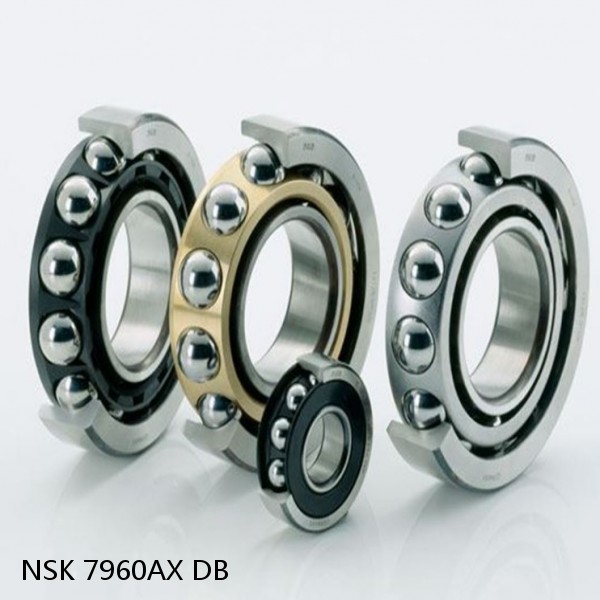 7960AX DB NSK Angular contact ball bearing
