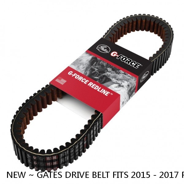 NEW ~ GATES DRIVE BELT FITS 2015 - 2017 POLARIS RZR XP 1000 UTV 2 SEATER