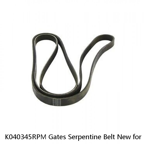 K040345RPM Gates Serpentine Belt New for Honda Civic Toyota Corolla Elantra Neon